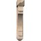 Ekena Millwork Merced Arts and Crafts Smooth Bracket w/ Offset Brace, Douglas Fir, 7 1/2"W x 38"D x 44"H BKT0806X38X44MRC03SDF - alternate 2